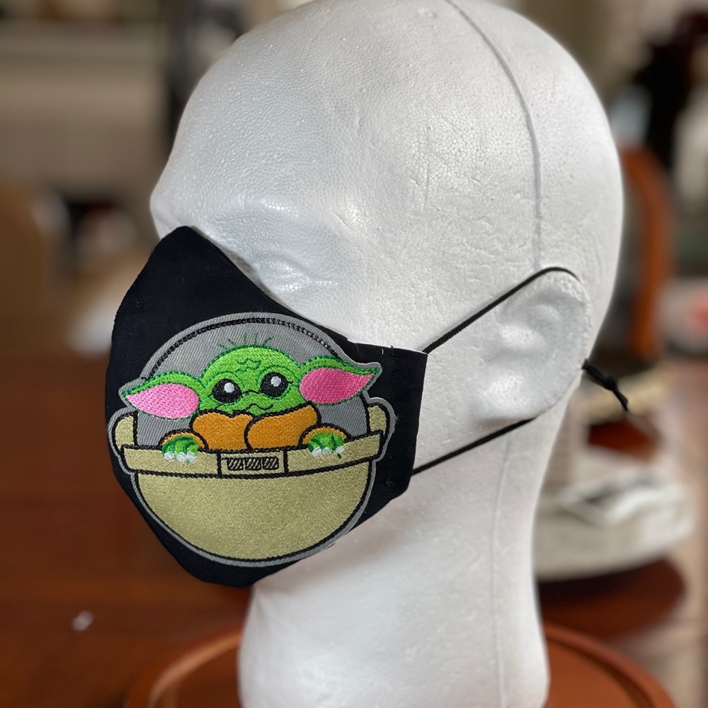 The mandalorian face mask the child